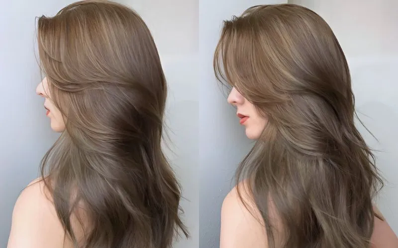 Nhuộm tóc màu nâu lạnh – Xu hướng thời thượng tôn da mọi tone